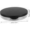 image:imageBeaupretty Portable Loose Powder Box with Puff Compact Empty Powder Case 295In Travel Cosmetic Container Lightweight Refillable Makeup AccessoryBlack