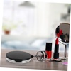 image:imageBeaupretty Portable Loose Powder Box with Puff Compact Empty Powder Case 295In Travel Cosmetic Container Lightweight Refillable Makeup AccessoryBlack