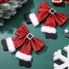 image:imageBeaupretty Red Hair Bow 2PCS Christmas Hair Bow Xmas Bow Hair Clip Christmas Barrettes Holiday Hairpins Hair Accessories
