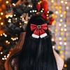 image:imageBeaupretty Red Hair Bow 2PCS Christmas Hair Bow Xmas Bow Hair Clip Christmas Barrettes Holiday Hairpins Hair Accessories