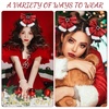 image:imageBeaupretty Red Hair Bow 2PCS Christmas Hair Bow Xmas Bow Hair Clip Christmas Barrettes Holiday Hairpins Hair Accessories