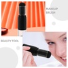 image:imageBeaupretty Refillable Travel Makeup Brush with Press Dispense Bottle  Soft Bristles Foundation and Blush Brush for Even Coverage Portable Cosmetic ToolBlack