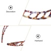 image:imageBeaupretty Resin Hairband 2pcs Acetate No Toothed Sharks Grip Thin Non Bathroom Chain for Comb Band Non Hairband Girl Accessory Small Hairbands Headbands Hair Flexible Hair BandsMixed color taro purplex2pcs