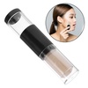 image:imageBeaupretty Retractable Blush Brush Face Powder Brush Kabuki Foundation Brush Travel Makeup Brushes with Refillable Loose Powder Bottle Jars for Color Highlight Contour Blush
