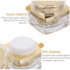 image:imageBeaupretty Reusable Mini Lotion Bottle 26Oz Compact Cosmetic Cream Container for Travel Daily Skincare Storage Refillable Portable Jar03 Ounces