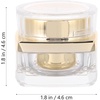 image:imageBeaupretty Reusable Mini Lotion Bottle 26Oz Compact Cosmetic Cream Container for Travel Daily Skincare Storage Refillable Portable Jar03 Ounces