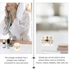 image:imageBeaupretty Reusable Mini Lotion Bottle 26Oz Compact Cosmetic Cream Container for Travel Daily Skincare Storage Refillable Portable Jar1 Ounces