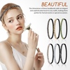 image:imageBeaupretty Rhinestone Elastic Headbands Set of 6 Thin Sparkly Hair Bands Lightweight NonSlip Decorative Hair Accessories for Women Weddings Parties