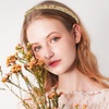image:imageBeaupretty Rhinestone Elastic Headbands Set of 6 Thin Sparkly Hair Bands Lightweight NonSlip Decorative Hair Accessories for Women Weddings Parties