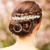 image:imageBeaupretty Rhinestone Star Hair Clips Retro Moon Hair Clips Snowflake Bobby Pin Hair Accessories for Women Girls GoldenGolden