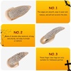 image:imageBeaupretty Ring Metal Claw Nail Rings 10Pcs Halloween Costume Accessories Durable Alloy Fingertip Nail Art Rings for Women and MenGolden