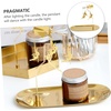 image:imageBeaupretty Rotary Candle Holder Fairy Rotating Candle Holder Flying Angels Tea Lights with Tray Candlestick Ornament for Wedding Party Christmas Festival Home Decor