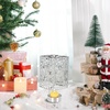 image:imageBeaupretty Rotating Candle Holder Christmas Carousel Spinning Candlestick Tealight Holder Romantic Candle Spinner for Holiday New Year Party Wedding GoldenSilver