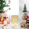image:imageBeaupretty Rotating Candle Holder Christmas Reindeer Carousel Spinning Candlestick Tealight Holder Metal Square Romantic Candle Spinner for Holiday New Year Party Wedding