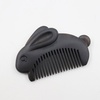 image:imageBeaupretty Sandalwood Comb with Adorable Bunny Design  Compact 334 Inch Portable Hair Comb for Women Travel Detangling and Daily Styling Smooth Teeth for Gentle Hair Care