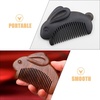 image:imageBeaupretty Sandalwood Comb with Adorable Bunny Design  Compact 334 Inch Portable Hair Comb for Women Travel Detangling and Daily Styling Smooth Teeth for Gentle Hair Care
