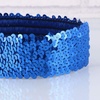image:imageBeaupretty Sequin Headband Elastic Glitter Hairband for Women and Girls Padded Sports Headwear Hair Accessory for Birthday Party Cosplay Halloween Festivals Carnivals Costume EventsBlue