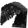 image:imageBeaupretty Sequin Headband Elastic Glitter Hairband for Women and Girls Padded Sports Headwear Hair Accessory for Birthday Party Cosplay Halloween Festivals Carnivals Costume EventsBlack
