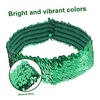image:imageBeaupretty Sequin Headband Elastic Glitter Hairband for Women and Girls Padded Sports Headwear Hair Accessory for Birthday Party Cosplay Halloween Festivals Carnivals Costume EventsGreen