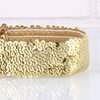 image:imageBeaupretty Sequin Headband Elastic Glitter Hairband for Women and Girls Padded Sports Headwear Hair Accessory for Birthday Party Cosplay Halloween Festivals Carnivals Costume EventsGolden