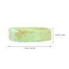 image:imageBeaupretty Sequin Headband Elastic Glitter Hairband for Women and Girls Padded Sports Headwear Hair Accessory for Birthday Party Cosplay Halloween Festivals Carnivals Costume EventsLight Green