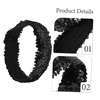 image:imageBeaupretty Sequin Headband Sparkly Elastic Hairband for Women Girls Glitter Hair Accessory for Holding Hair Out of Eyes Birthday Party Cosplay Halloween Festival Carnival CheerleaderBlack