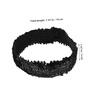 image:imageBeaupretty Sequin Headband Sparkly Elastic Hairband for Women Girls Glitter Hair Accessory for Holding Hair Out of Eyes Birthday Party Cosplay Halloween Festival Carnival CheerleaderBlack