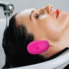 image:imageBeaupretty Silicone Ear Covers 2 Pairs Transparent Ear Cups for Shower Hair Dye Protection Universal Size Comfortable Protectors for Salon Bath Use