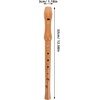 image:imageBeaupretty Small Soprano Recorder Flute for Kids 8Hole Woodwind Musical Instrument Early Education Music Sound Toy Portable 1259In