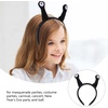 image:imageBeaupretty Snail Antenna Headband Plush Headdress Hair Hoop Hairband Headwear Costume Hair Accessories for Adult Party