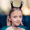image:imageBeaupretty Snail Antenna Headband Plush Headdress Hair Hoop Hairband Headwear Costume Hair Accessories for Adult Party