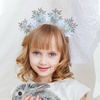 image:imageBeaupretty Snowflake Headband Christmas Snowflake Head Boppers Glitter Headband Tiara Hair Hoop Headpiece Accessories Christmas Party1 Count Pack of 1