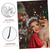 image:imageBeaupretty Snowflake Headband Christmas Snowflake Head Boppers Glitter Headband Tiara Hair Hoop Headpiece Accessories Christmas Party1 Count Pack of 1