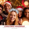 image:imageBeaupretty Snowflake Headband Christmas Snowflake Head Boppers Glitter Headband Tiara Hair Hoop Headpiece Accessories Christmas Party1 Count Pack of 1