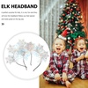 image:imageBeaupretty Snowflake Headband Christmas Snowflake Head Boppers Glitter Headband Tiara Hair Hoop Headpiece Accessories Christmas Party2300X2000X200CM