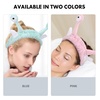 image:imageBeaupretty Spa Headband for Women 2pcs Face Wash Headband Soft Elastic Hairband Cute Snail Makeup for Washing Face