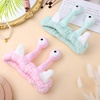 image:imageBeaupretty Spa Headband for Women 2pcs Face Wash Headband Soft Elastic Hairband Cute Snail Makeup for Washing Face