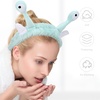image:imageBeaupretty Spa Headband for Women 2pcs Face Wash Headband Soft Elastic Hairband Cute Snail Makeup for Washing Face