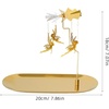 image:imageBeaupretty Spinning Candle Holder Carousel Table Rotating Tea Light Holder for Valentines Day