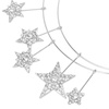 image:imageBeaupretty Star Headband Bridal Headband Wedding Headpiece Rhinestone Star Hair Accessory for Women Girls Lightweight Bridal Hair Accessory for Weddings Parties Birthdays EngagementsSilver