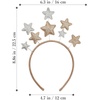 image:imageBeaupretty Star Headband Christmas Glitter Pentagram Headwear Holiday New Year Headdress for Adults