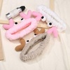 image:imageBeaupretty Supple Elastic Hair Bands for Face Washing and Makeup Comfortable SkinFriendly Headbands with Crab Ear Design 2Pack Facial Hair Straps for Skincare and Shower