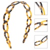 image:imageBeaupretty Tortoise Shell Headband for Women Retro Decorative Hairband NonSlip Face Washing Shower Headband Hair Accessory for Daily Wear Travel Party Reading SportsDeep tortoiseshell