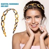image:imageBeaupretty Tortoise Shell Headband for Women Retro Decorative Hairband NonSlip Face Washing Shower Headband Hair Accessory for Daily Wear Travel Party Reading SportsDeep tortoiseshell