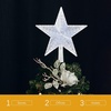 image:imageBeaupretty Tree Topper Star Plug LED Treetop Star Ornament for Indoor Holiday Party Warm White