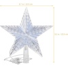 image:imageBeaupretty Tree Topper Star Plug LED Treetop Star Ornament for Indoor Holiday Party Warm White