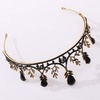 image:imageBeaupretty Vintage Crystal Crown Wedding Tiaras for Women Bridal Birthday Banquet Party Queen Custume Hair Accessories GoldBlack