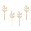 image:imageBeaupretty Wedding Hair Clip Gold Leaf Hair Clips 10PCS Leaf Bobby Hairpins Goddess Hair Clip for Weedig Halloween Party Metal Hair Claw Clips
