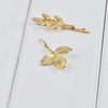 image:imageBeaupretty Wedding Hair Clip Gold Leaf Hair Clips 10PCS Leaf Bobby Hairpins Goddess Hair Clip for Weedig Halloween Party Metal Hair Claw Clips