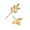 image:imageBeaupretty Wedding Hair Clip Gold Leaf Hair Clips 10PCS Leaf Bobby Hairpins Goddess Hair Clip for Weedig Halloween Party Metal Hair Claw Clips